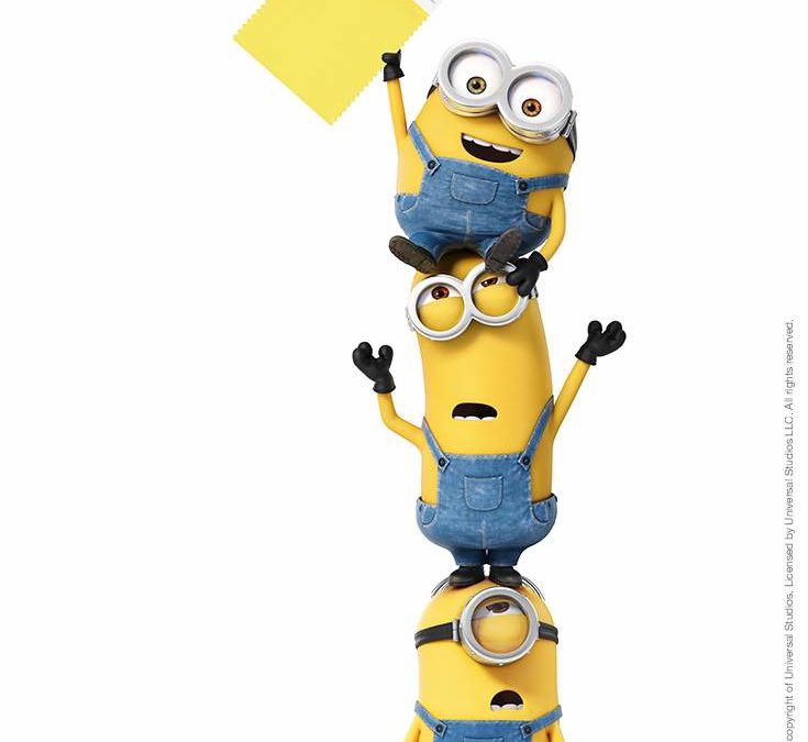 AUGURI SOLARI COLOR PANTONE MINION YELLOW