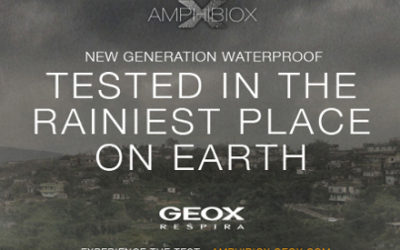 GEOX AMPHIBIOX: RESPIRA E NON SI FA ATTRAVERSARE DALL’ACQUA