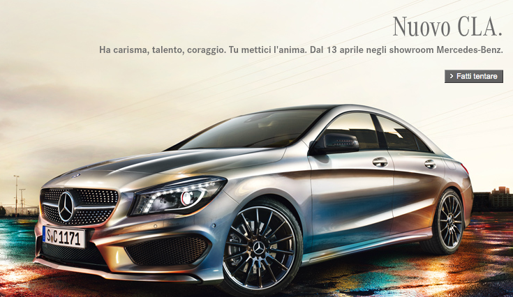 MERCEDES CLA, FEMMINILE, MASCHILE … NEUTRA