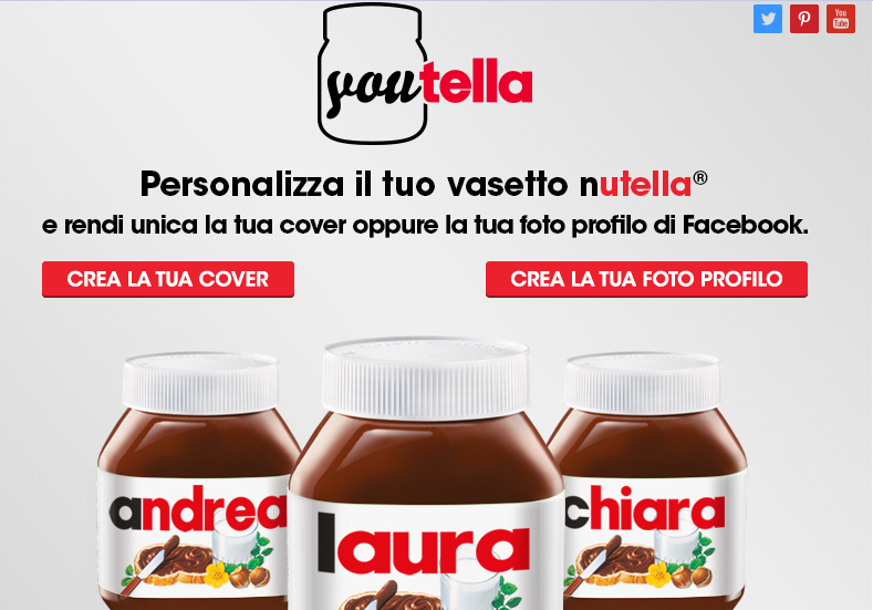 NON E’ VERO! NUTELLA SI PUO’ CHIAMARE SOLO NUTELLA