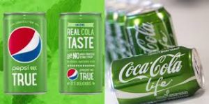 PEPSI COLA TRUE, COCA COLA LIFE