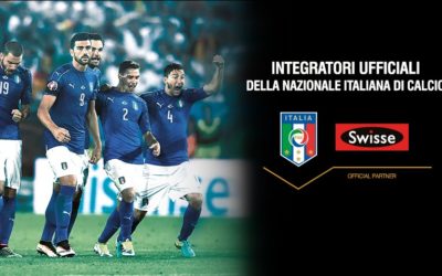 INTEGRATORI SWISSE PER LA NAZIONALE ITALIANA