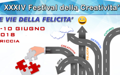 LE VIE DELLA FELICITÀ AL FESTIVAL DELLA CREATIVITÀ