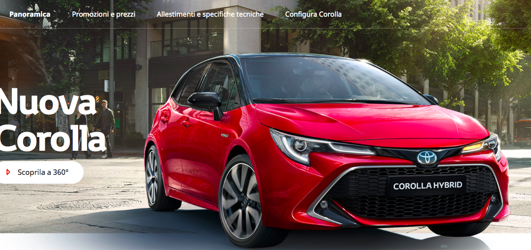 TOYOTA COROLLA HYBRID NAMING