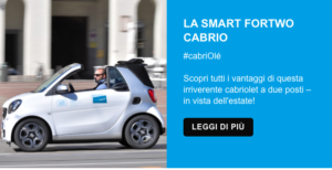 Smart Cabrio Car2go Cabriolé