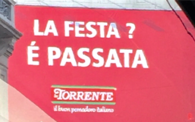 LA FESTA? È (UNA) PASSATA