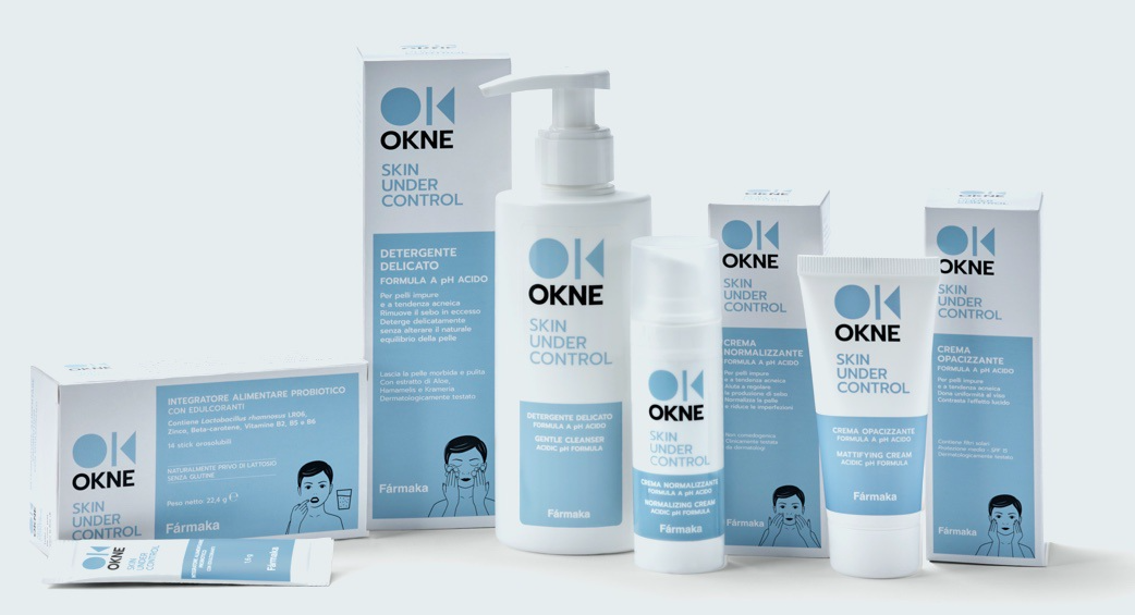 OKNE FARMAKA TRATTAMENTO ACNE