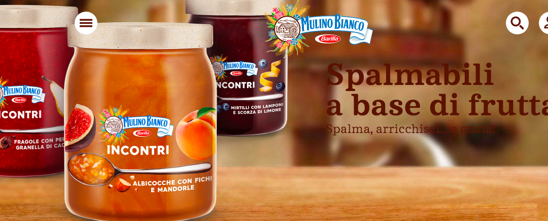 Incontri spalmabili Mulino Bianco marmellate