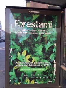 FORESTAMI PANNELLO PUBBLICITARIO