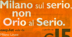 Easyjet Milano sul Serio