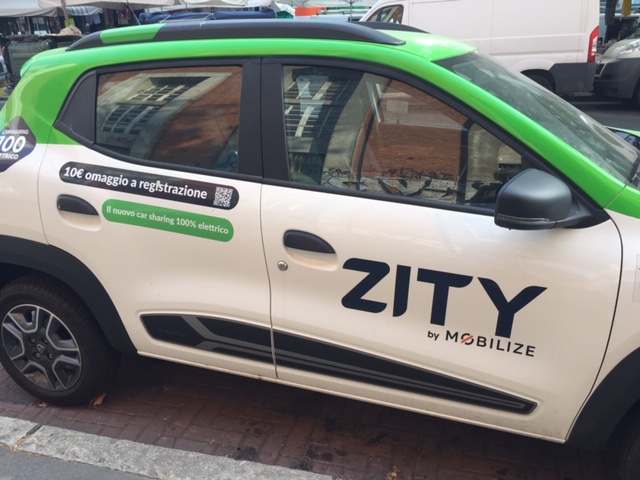 ZITY CAR SHARING ELETTRICO