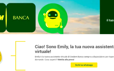 L’ASSISTENTE VIRTUALE CREDEM SI FA IN DUE