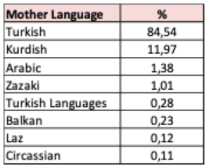 lingue in turchia

