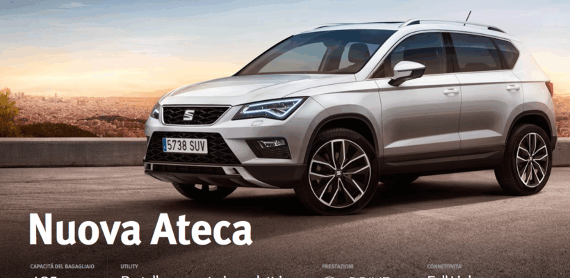 ATECA IL PRIMO SUV DI SEAT