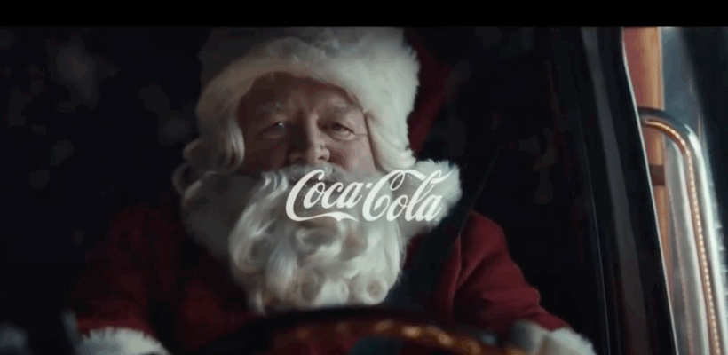 AUGURI COCA-COLA, DA BABBO NATALE