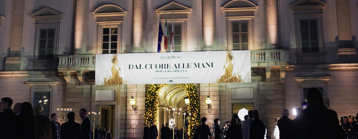 DOLCE&GABBANA MOSTRA DAL CUORE ALLE MANI NAMING
