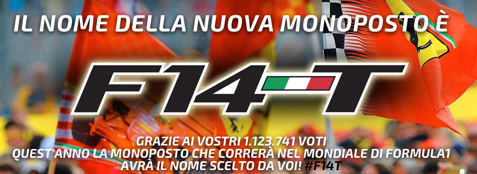 NAMING FERRARI F1 F14 T