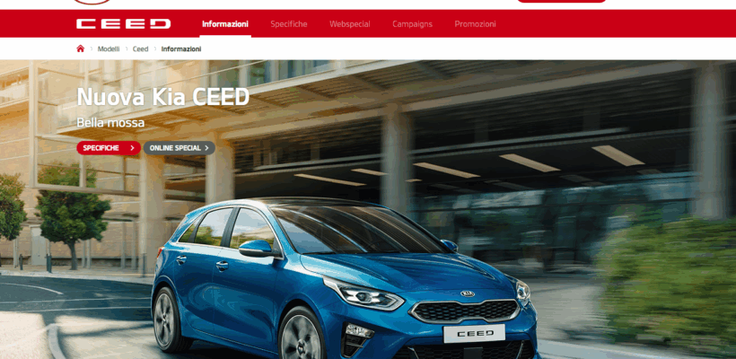 KIA CEED MA ANCHE CEE’D E ALTRO ANCORA