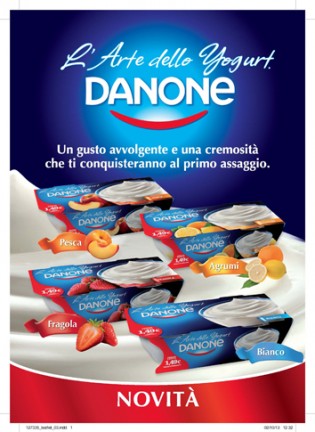 L'arte dello Yogurt Danone
