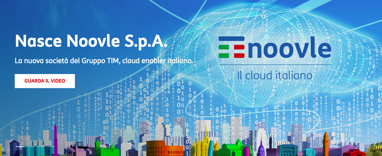Noovle Spa Tim Il cloud Italiano