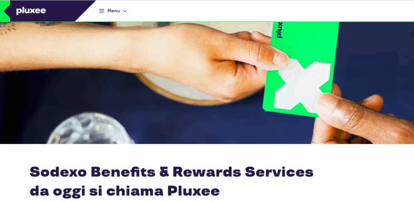 SODEXO BRS DIVENTA PLUXEE