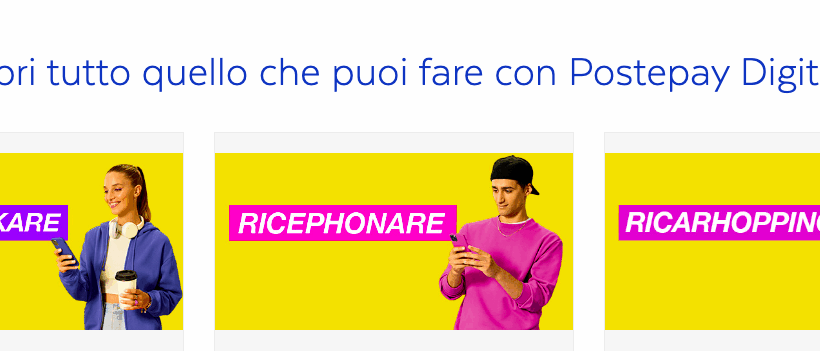 I NOLOGISMI POSTEPAY; NOLOGISMI, SENZA LA E.