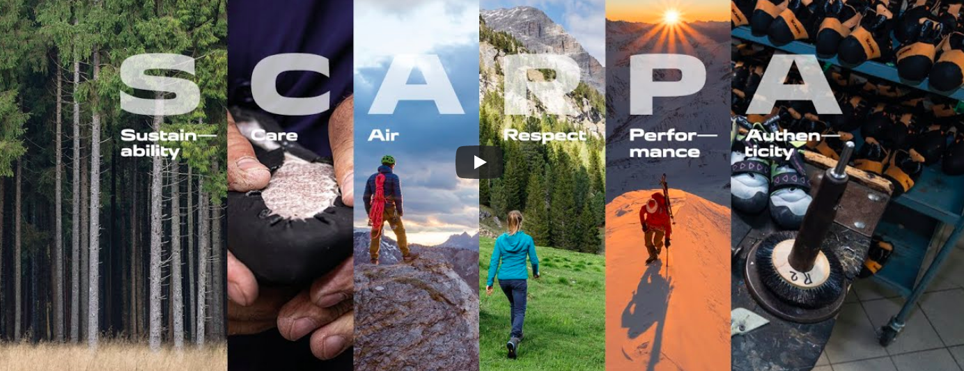 Scarpa Manifesto Green Acrostico