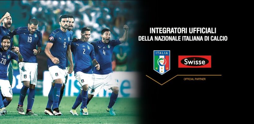 INTEGRATORI SWISSE PER LA NAZIONALE ITALIANA