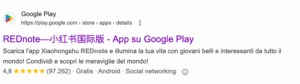 RedNote da Google Play