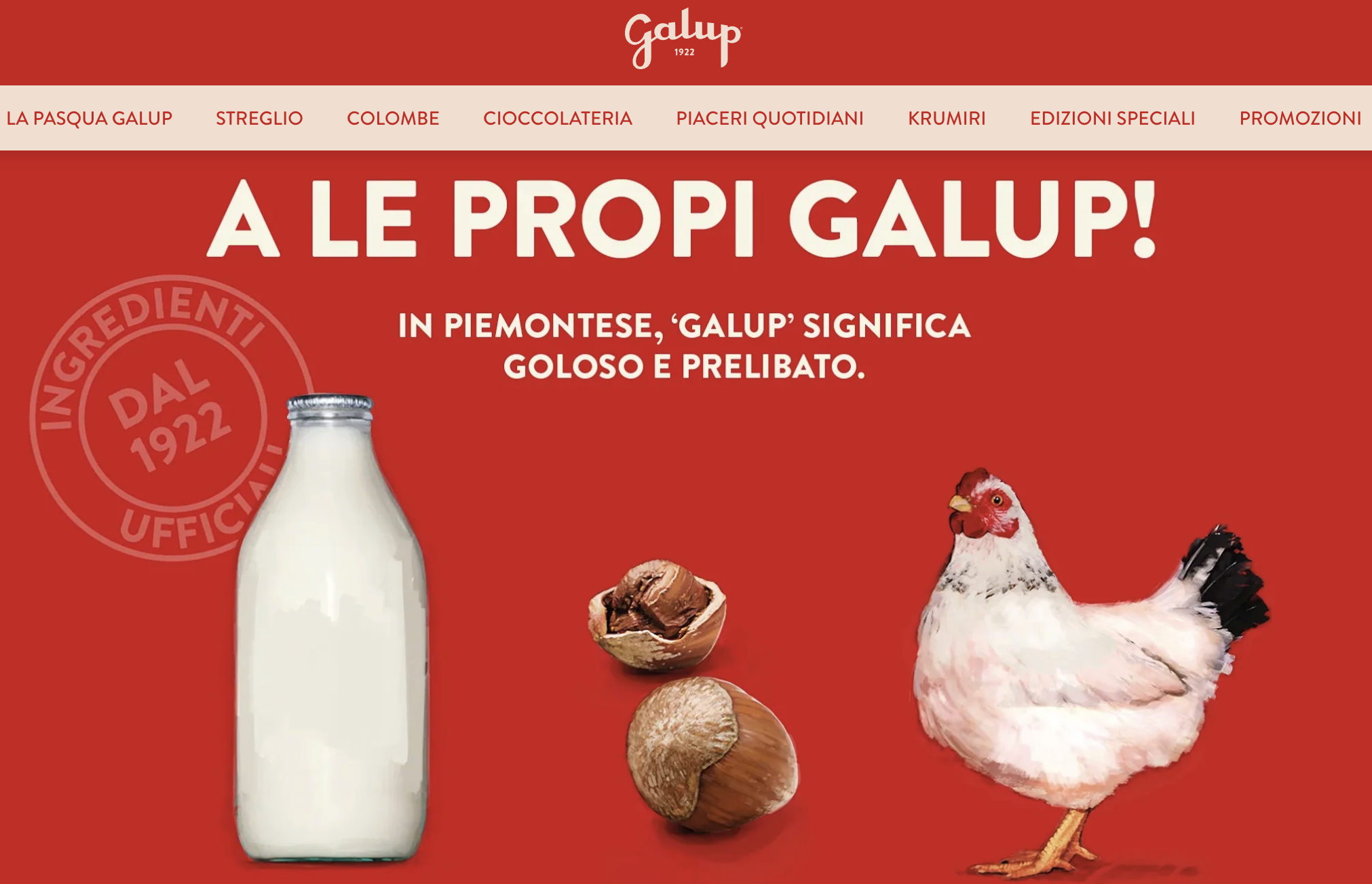 GALUP BRAND NAME