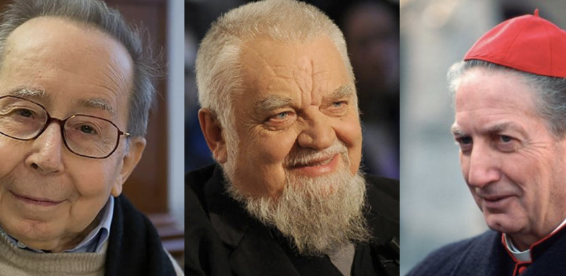 DON ANGELO, ENZO BIANCHI E UN CARDINALE